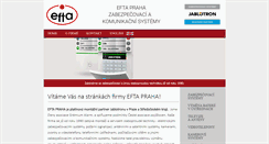 Desktop Screenshot of efta.cz